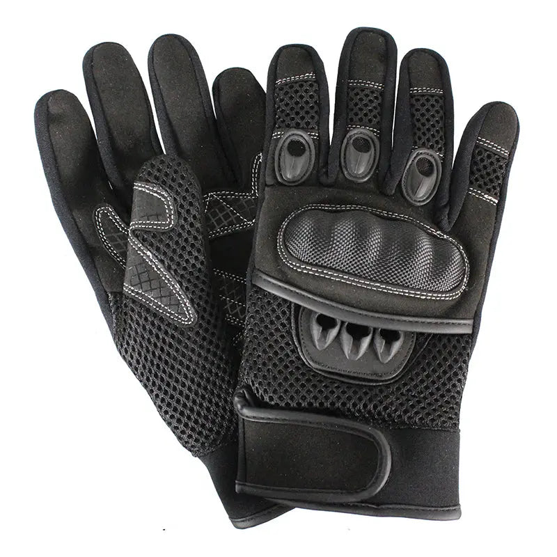 Open Road Hard Knuckle Mesh Motorcycle Gloves-2