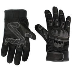 Open Road Hard Knuckle Mesh Motorcycle Gloves-3