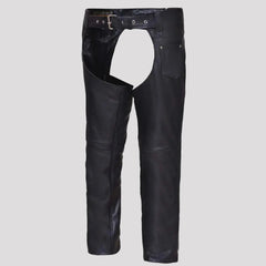 Open Road Heavy Duty Leather Chaps-1