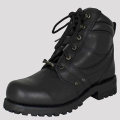 Open Road Men's 7" Lace-Up Motorcycle Boots-1