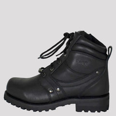 Open Road Men's 7" Lace-Up Motorcycle Boots-2