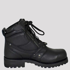Open Road Men's 7" Lace-Up Motorcycle Boots-3