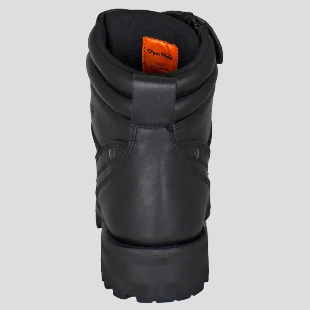 Open Road Men's 7" Lace-Up Motorcycle Boots-5