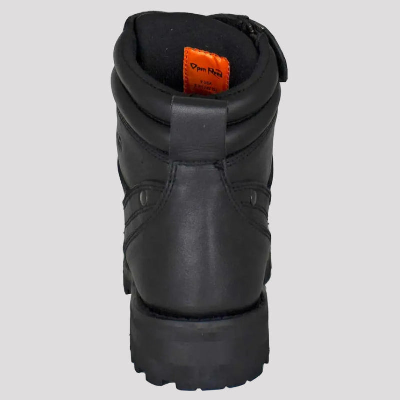Open Road Men's 7" Lace-Up Motorcycle Boots-5