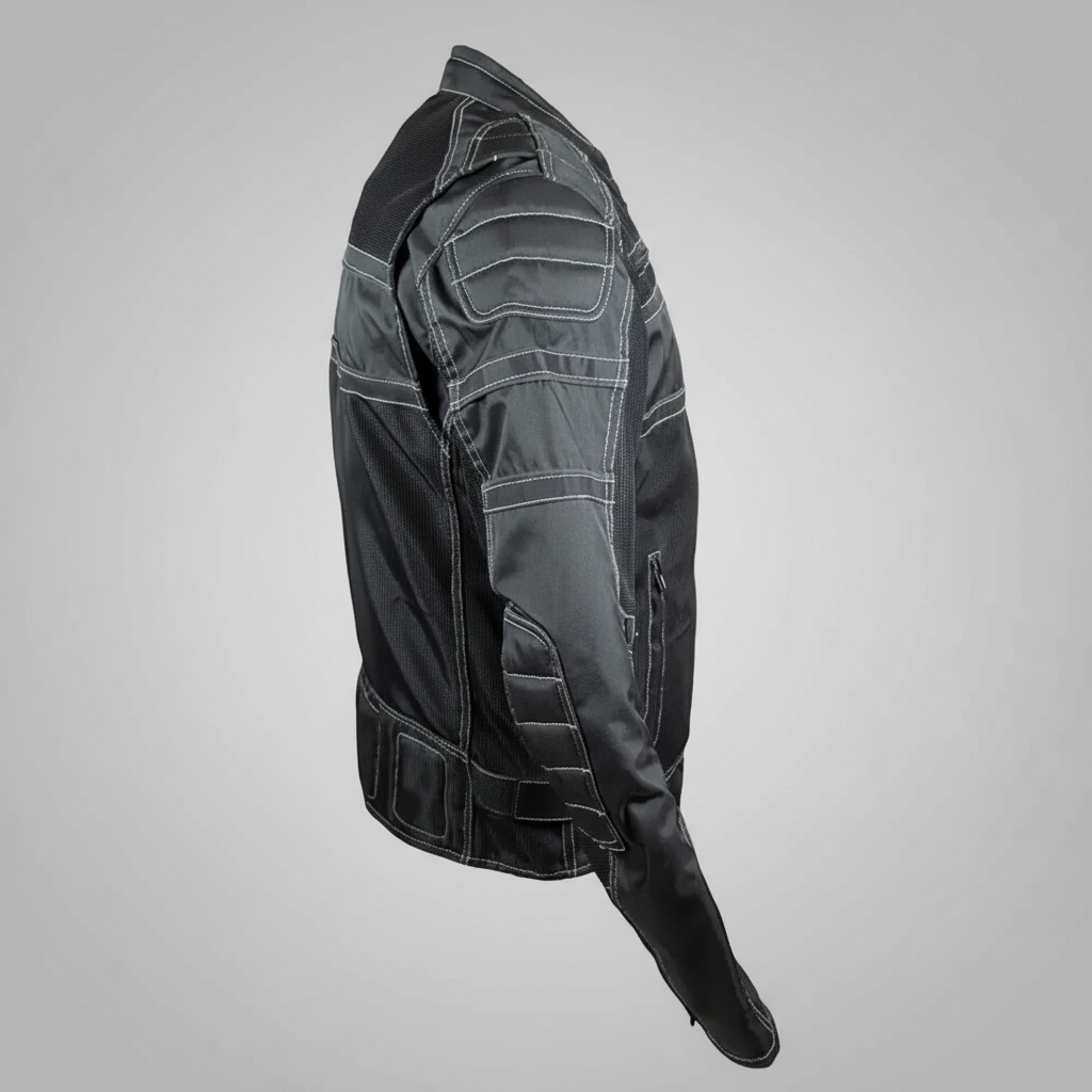 Open Road Men's Armored Riding Jacket | All-Weather Motorcycle Jacket-3