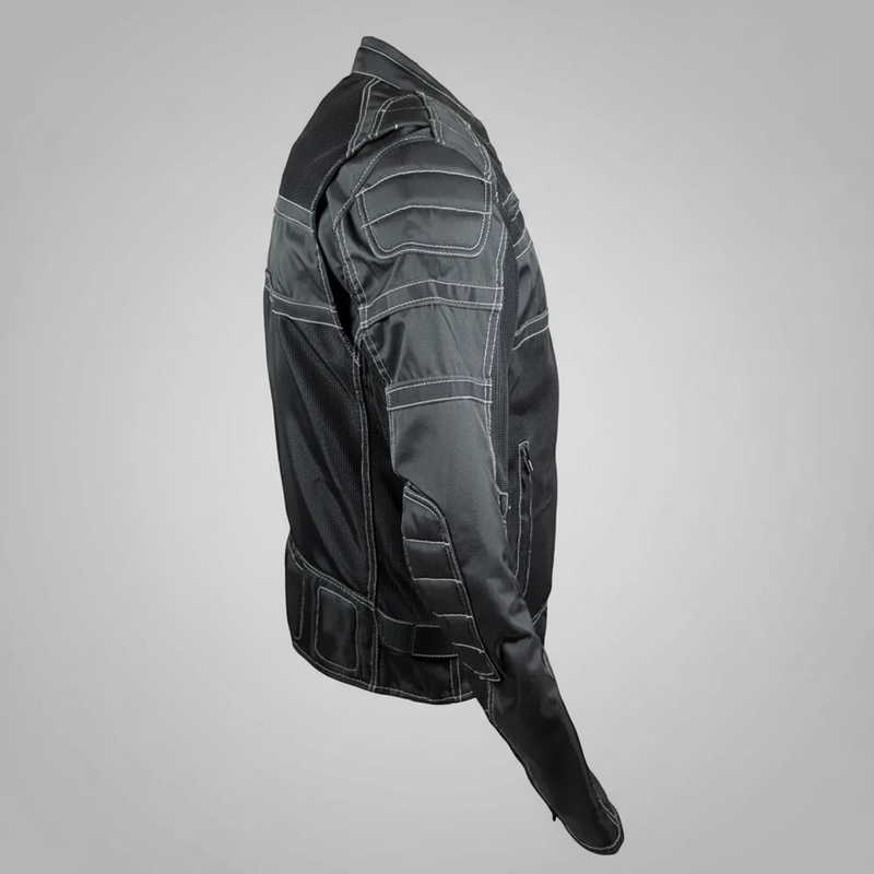 Open Road Men's Armored Riding Jacket | All-Weather Motorcycle Jacket-3