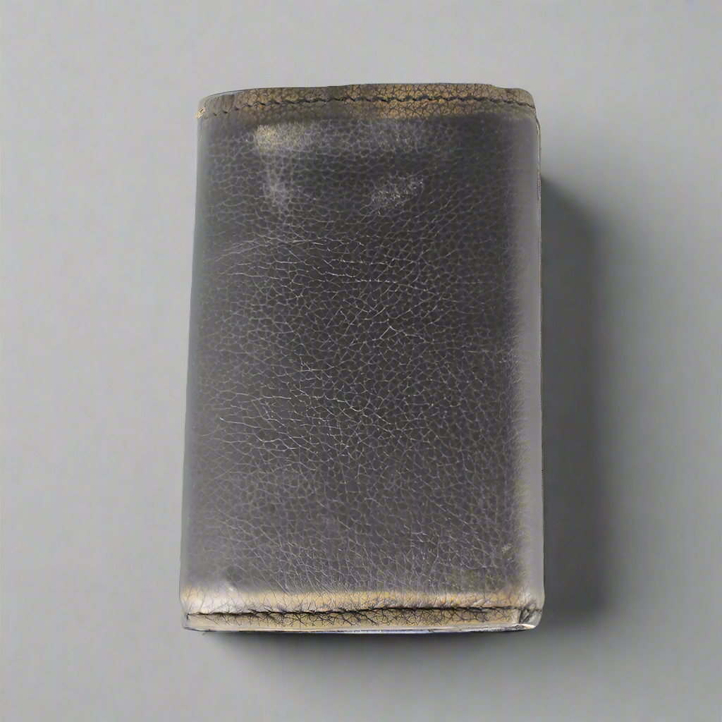Open Road Men's Chrome Plated Chain Leather Wallet-3