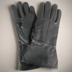 Open Road Men's Gauntlet Leather Motorcycle Gloves-1