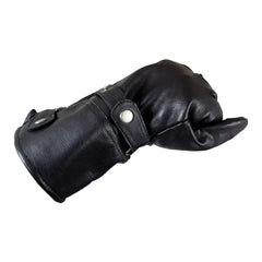 Open Road Men's Leather Gauntlet Riding Gloves-6