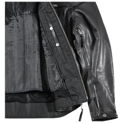 Open Road Men's Maverick Leather Motorcycle Jacket-6