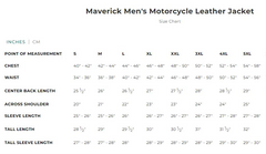 Open Road Men's Maverick Leather Motorcycle Jacket-8