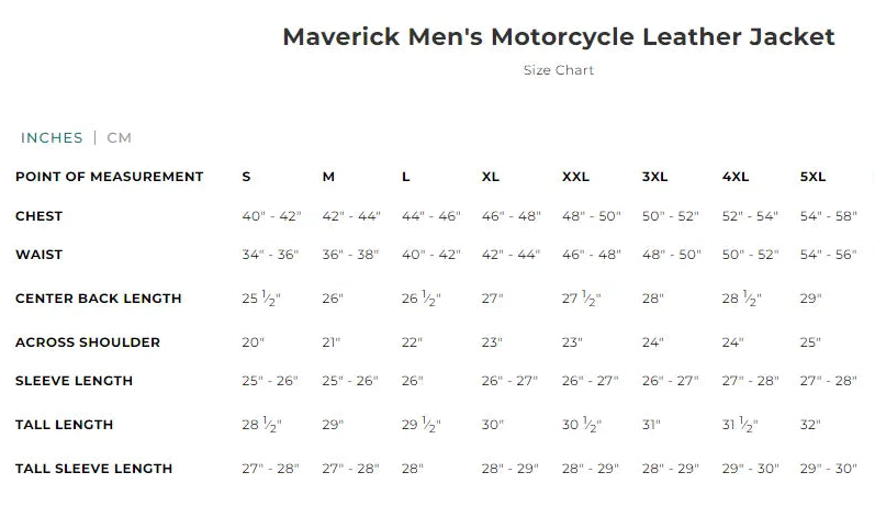 Open Road Men's Maverick Leather Motorcycle Jacket-8