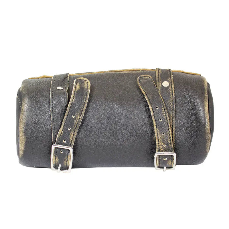 Open Road Soft Body Distressed Leather Tool Bag-2