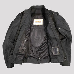 Open Road Women's Zip-Out Hoodie Reflective Textile Motorcycle Jacket-9