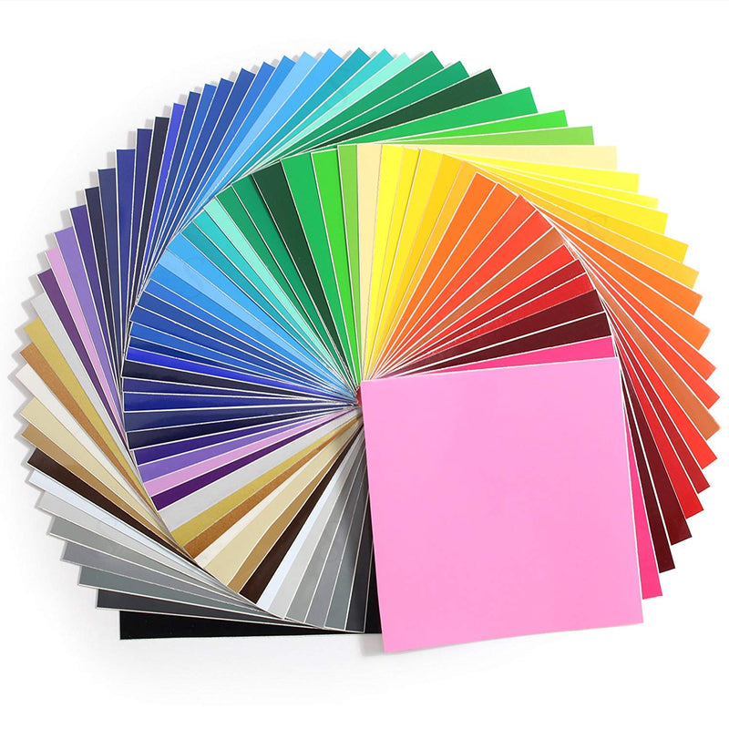 Oracal 631 Removable adhesive Vinyl Starter package - 67 colors     12" x 12" sheets-1