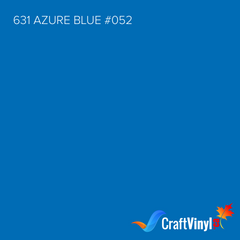 Oracal 631 Azure Blue #052-1