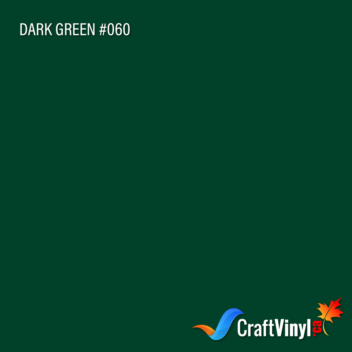 Oracal 651 Glossy Dark Green Vinyl #060 12''x5ft-1