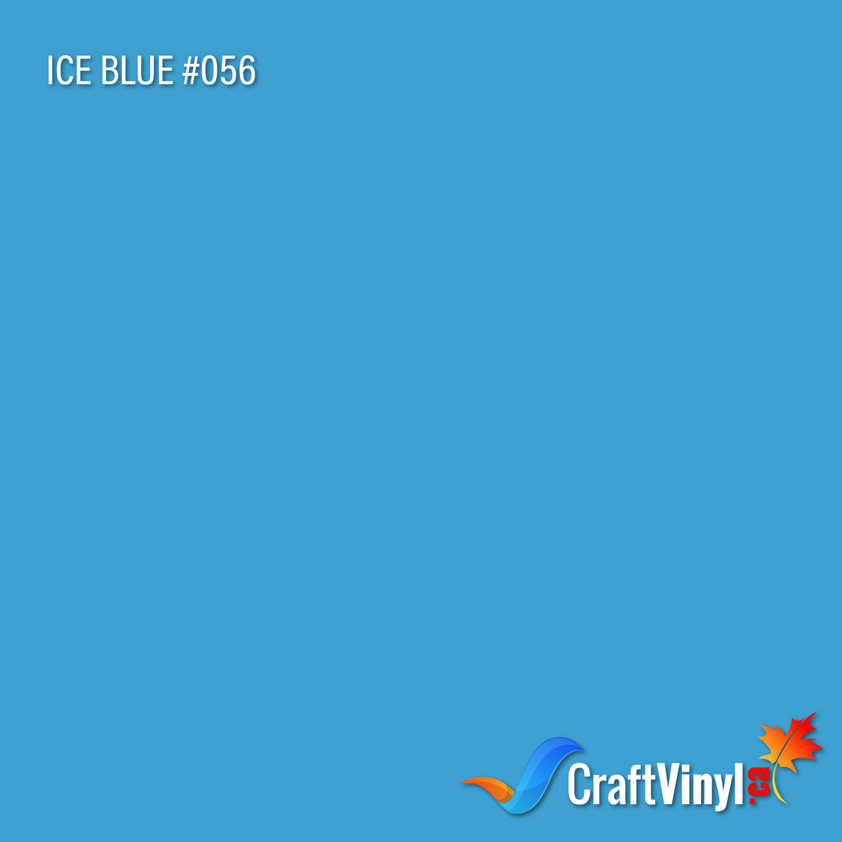 Oracal 651 Glossy Ice Blue Vinyl #056 12''x5ft-1