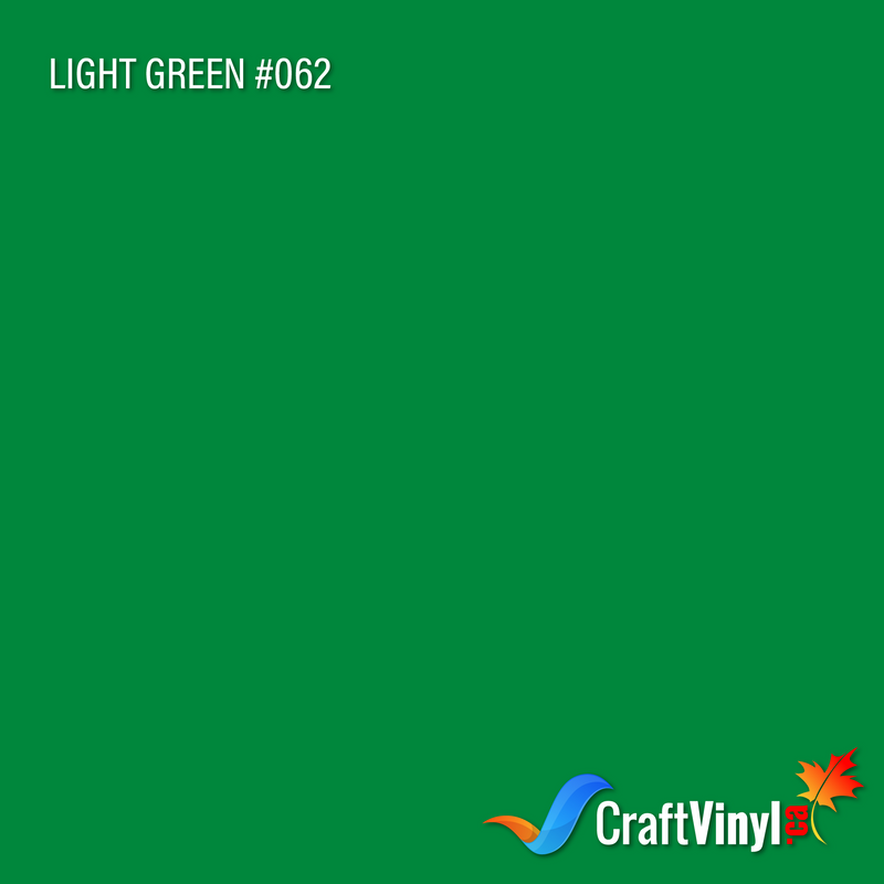 Oracal 651 Glossy Light Green Vinyl #062 12''x5ft-1