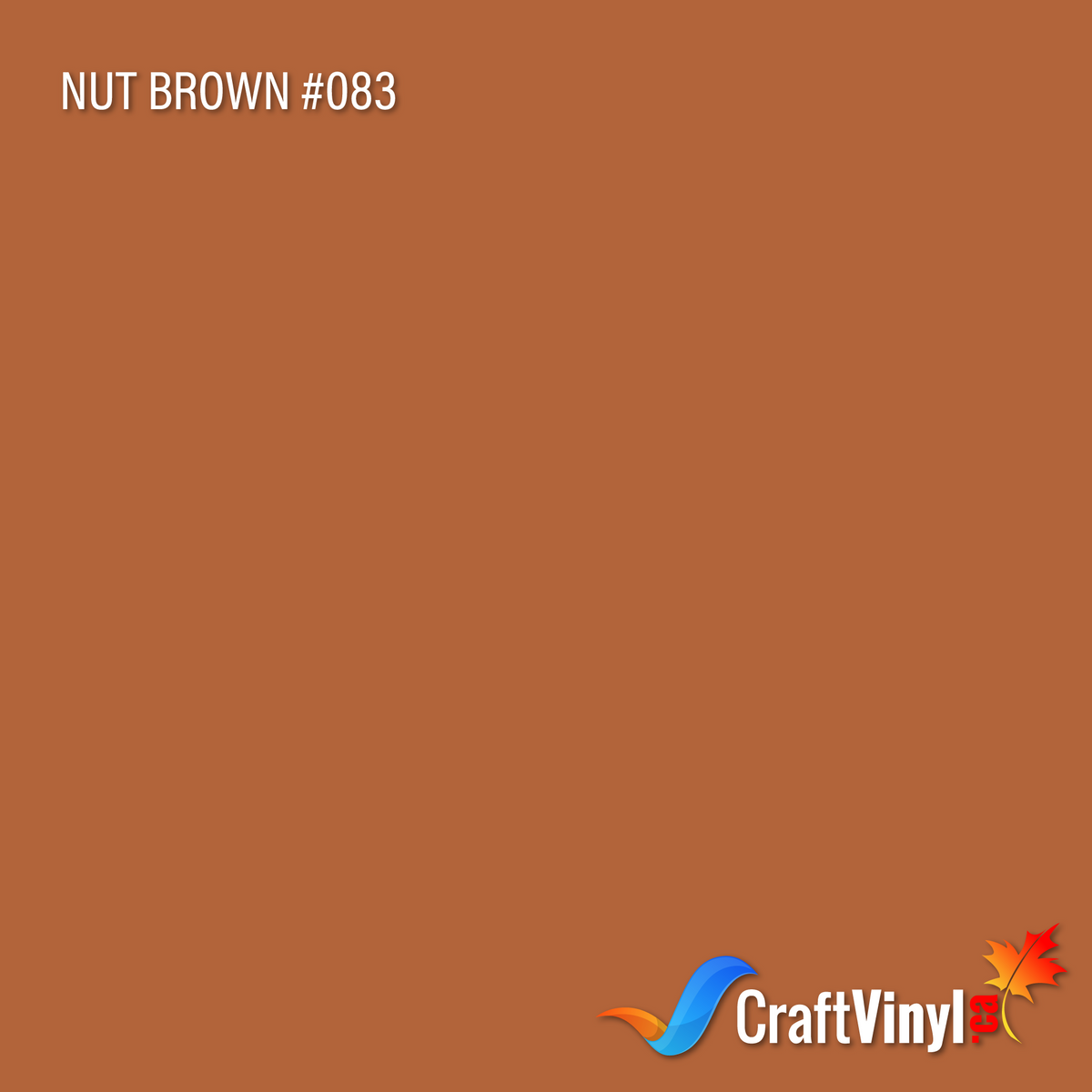 Oracal 651 Glossy Nut Brown Vinyl #083 12''x5ft-1