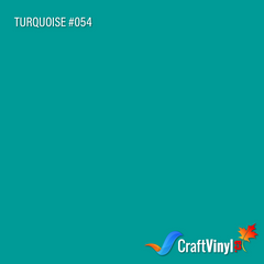 Oracal 651 Glossy Turquoise #054 12''x5ft-1