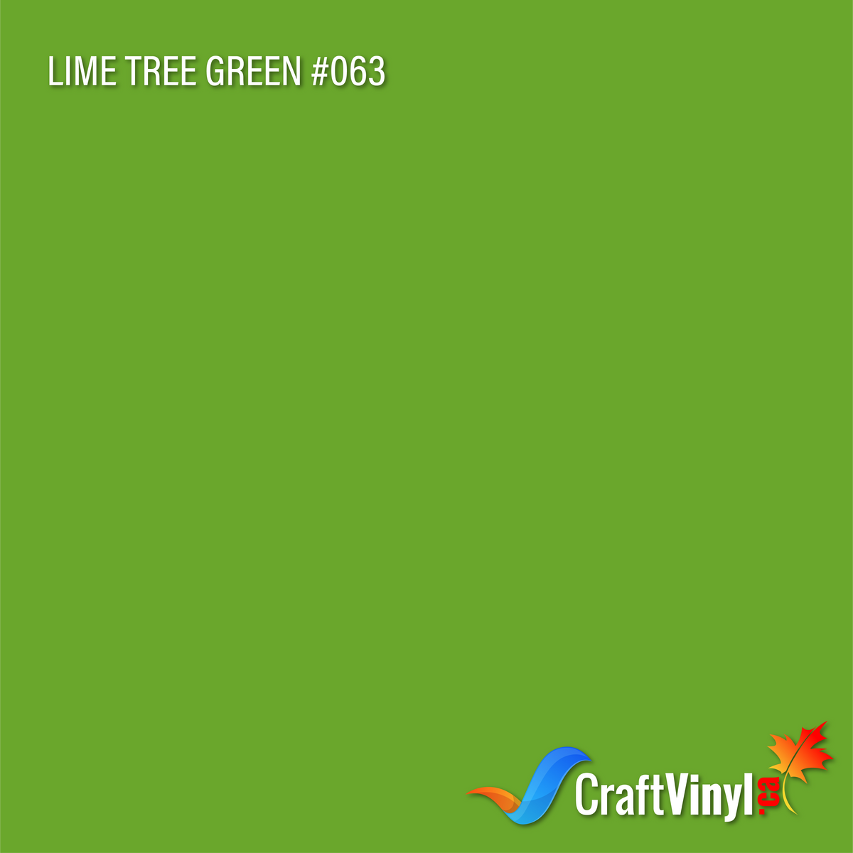Oracal 651 Glossy Lime Tree Green Vinyl #063 12''x5ft-1