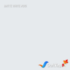 Oracal 651 Matte White Vinyl #010 12'' x 20ft-1