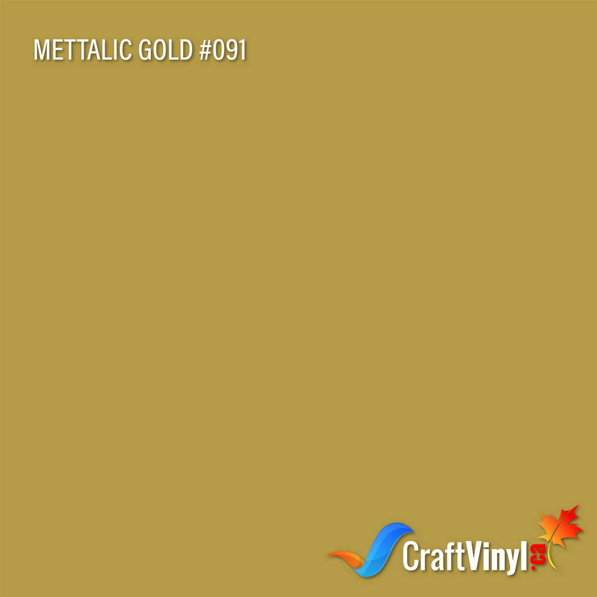 Oracal 651 Metallic Gold #091 12''x5ft-1