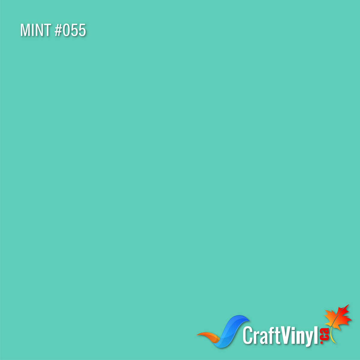 Oracal 651 Glossy Mint Vinyl #055 12''x5ft-1