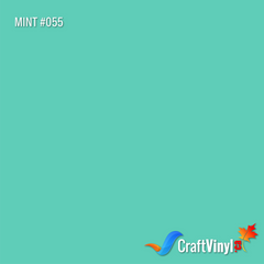 Oracal 651 Glossy Mint Vinyl #055 12''x5ft-1