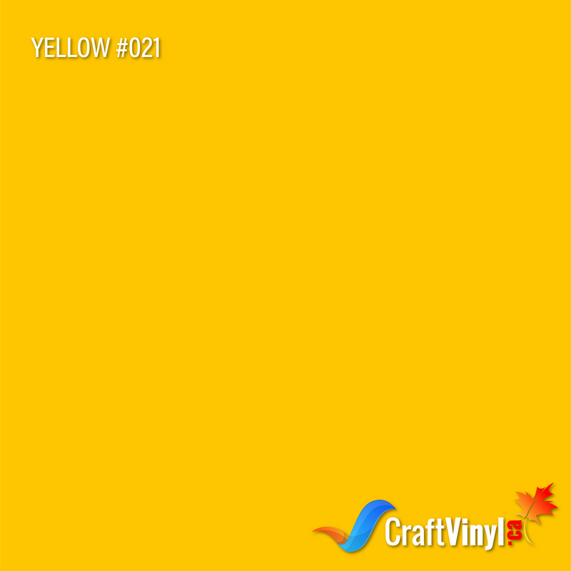 Oracal 651 Glossy Yellow #021 sheets and rolls-1