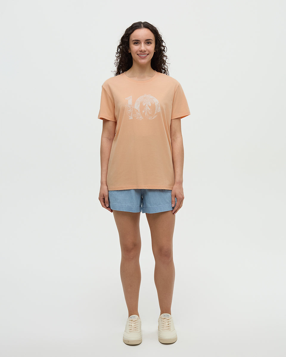 Haitian Foliage Logo T-Shirt-2