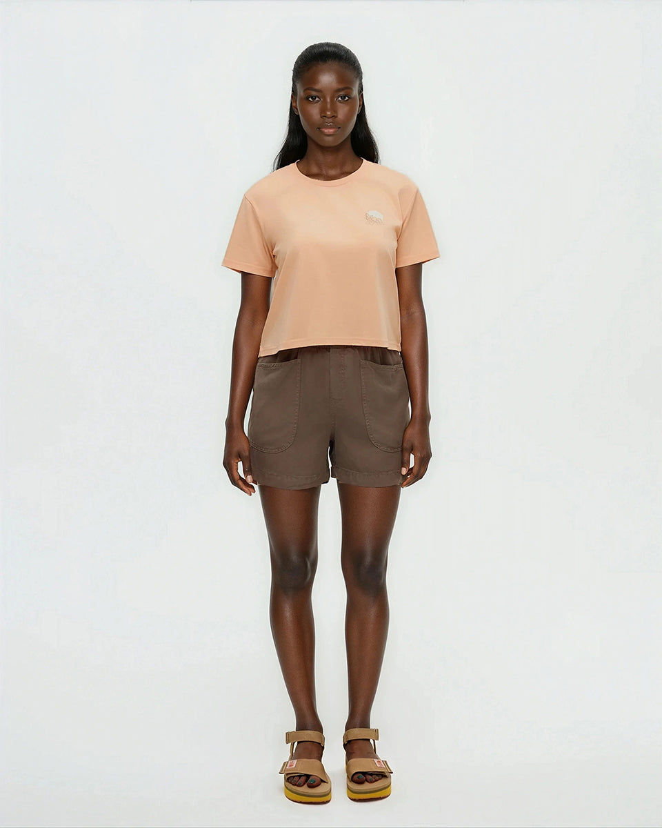 Wild Rose Lake Crop T-Shirt-3