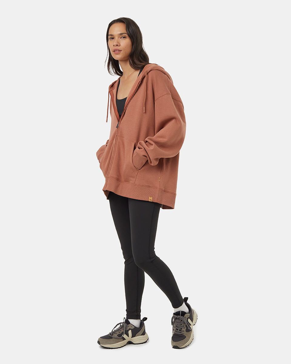 TreeFleece Oversized Zip Hoodie-2
