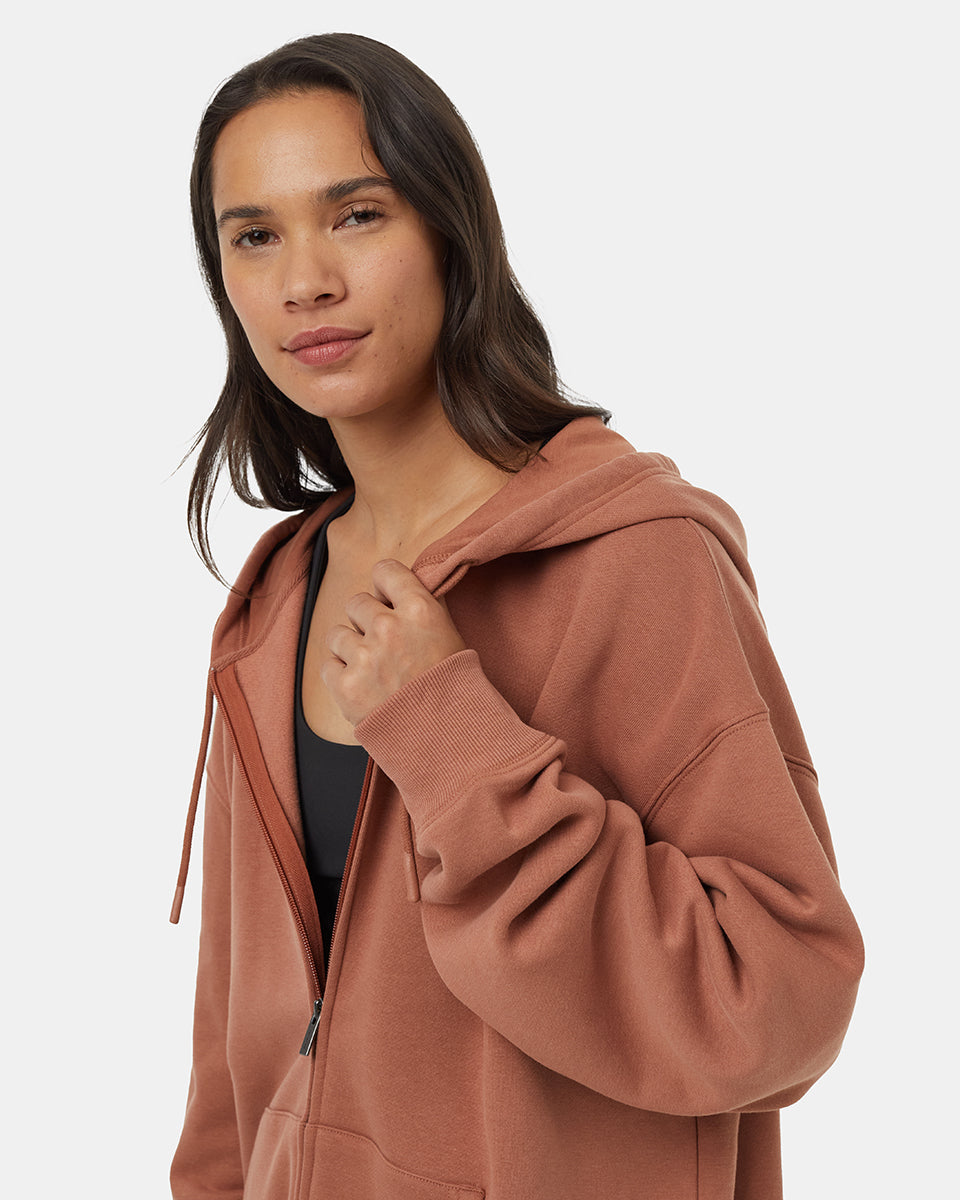 TreeFleece Oversized Zip Hoodie-4