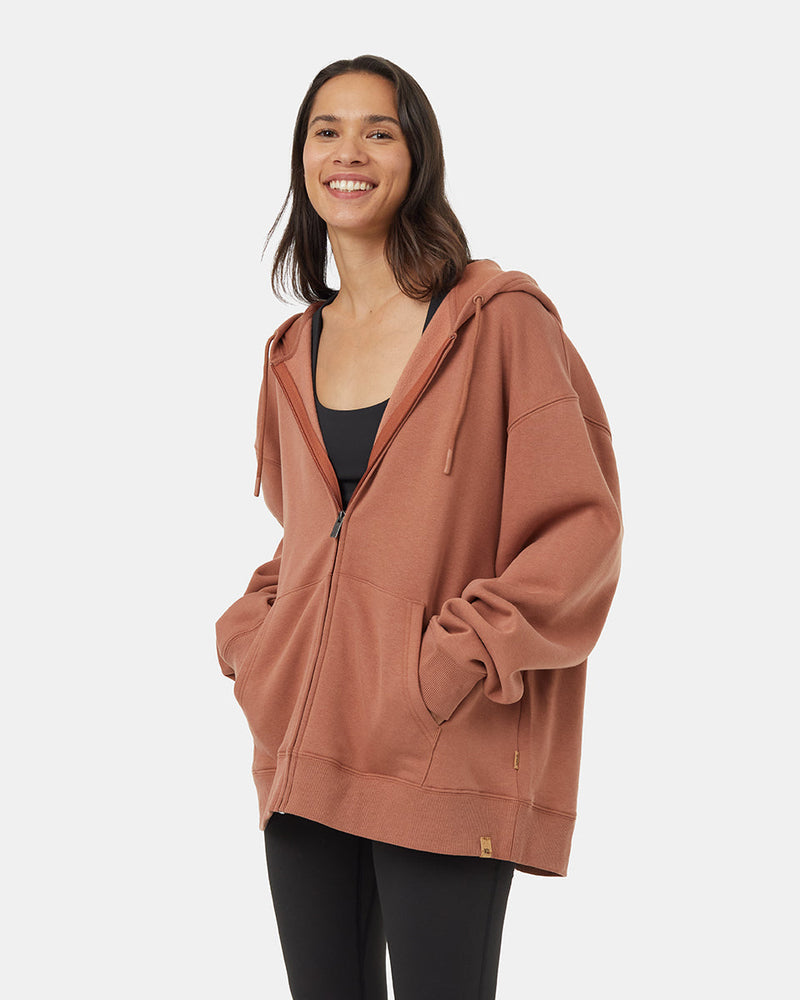 TreeFleece Oversized Zip Hoodie-1