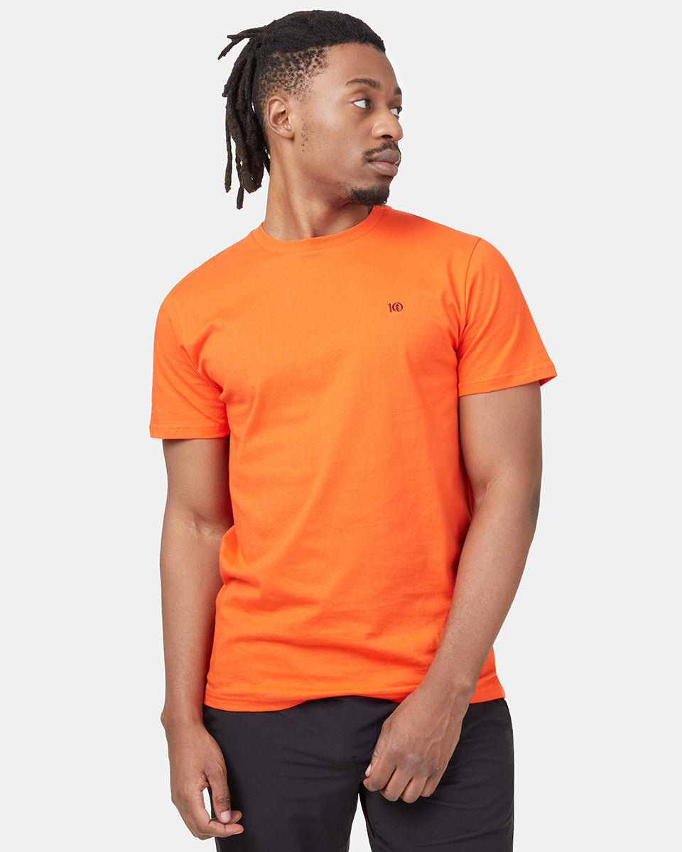 Organic Cotton Embroidered Ten T-Shirt-2