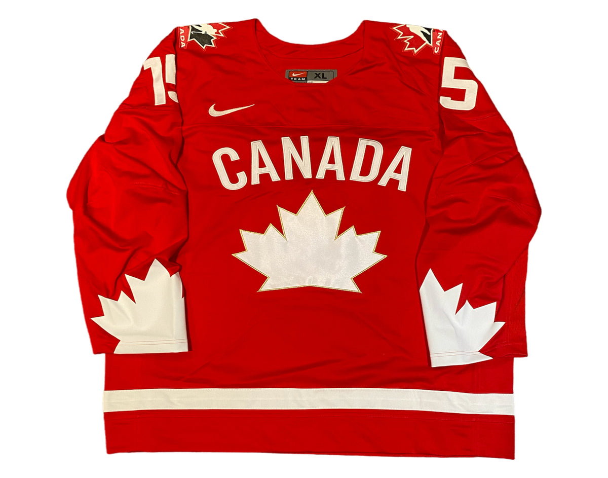 Jersey Nike Heritage Red de Team Canada autografiado por Brennan Othmann e inscrito con "2022 WJC Gold"-3