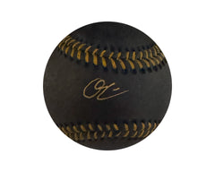 Owen Caissie Autographed Black Rawlings Official Major League Baseball-1