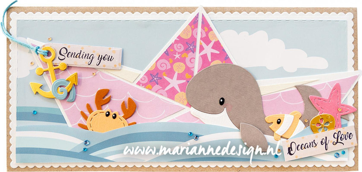 Marianne Design Craft Stencil Paper Boat-3