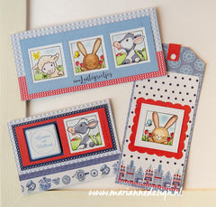 Marianne Design Craftables Die - Mini Slimline - 2 Squares-8