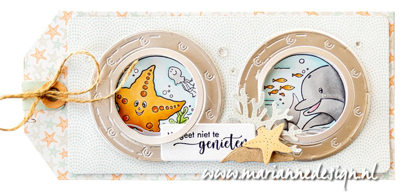Marianne Design Clear Stamp - Hetty's Peek-A-Boo Ocean-2