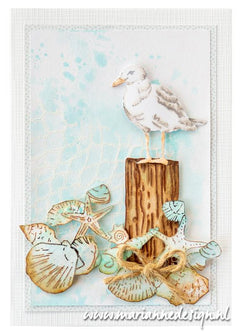 Marianne Design Clear Stamp - Tiny's Art - Seashells-2