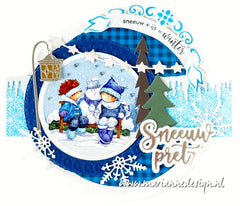 Bloc de papier Marianne Design A4 - Hygge d'hiver-3