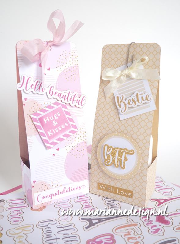 Marianne Design Pochoir Créatif - Cadeau de Beauté-3