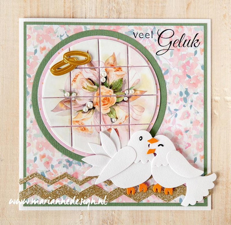 Marianne Design Creatables Die - Wedding Rings-5