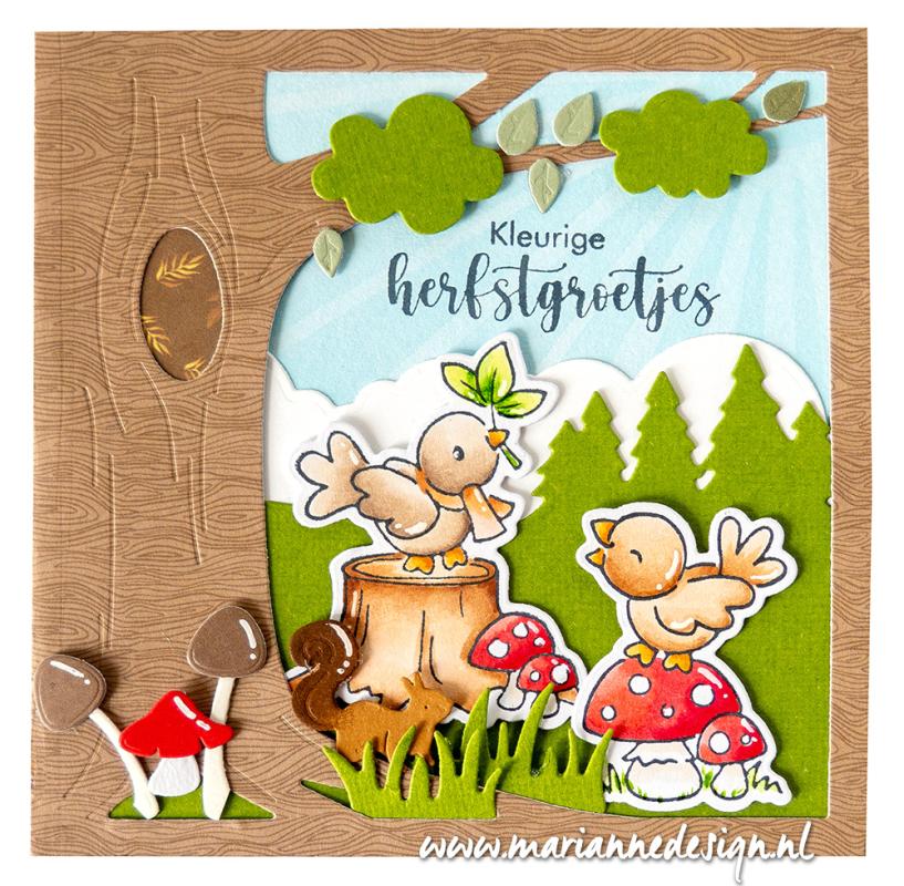 Marianne Design Creatables Die - Passepartout - Tree-2