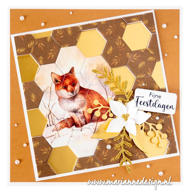 Marianne Design Craftables Die - Pixel Hexagon-2