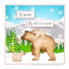 Marianne Design Mask Stencil - 2-Layer Snow-3