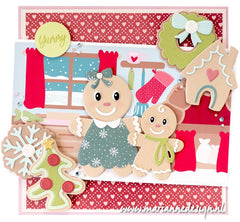 Marianne Design A4 Paper Pad - Christmas Bakery by Marleen-3
